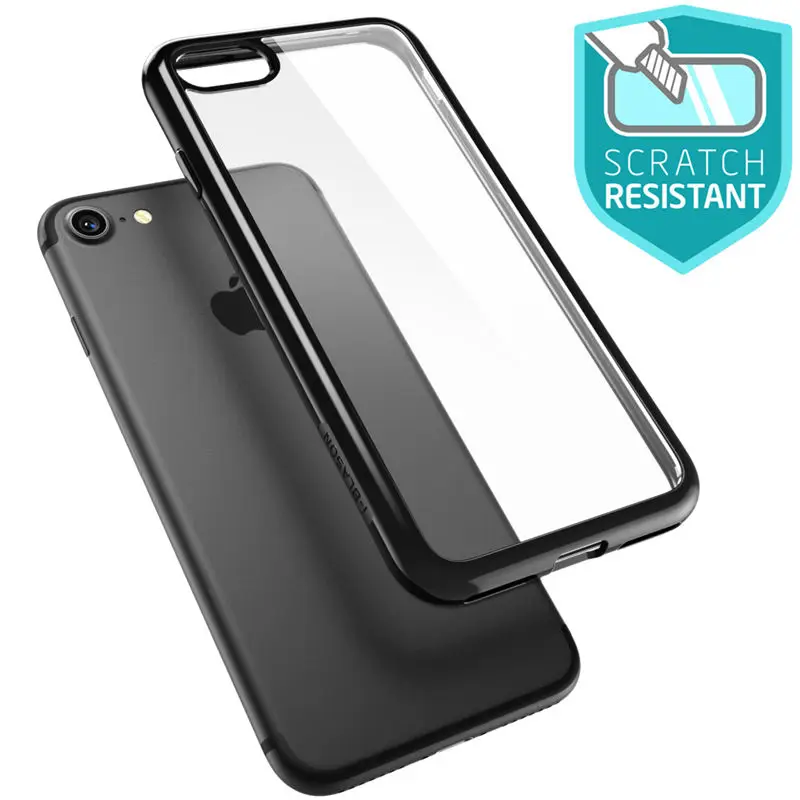 For iPhone SE 2020 Case 7 8 4.7&quot i-Blason Halo Anti-knock Scratch Resistant Clear Back + TPU Bumper Cover |