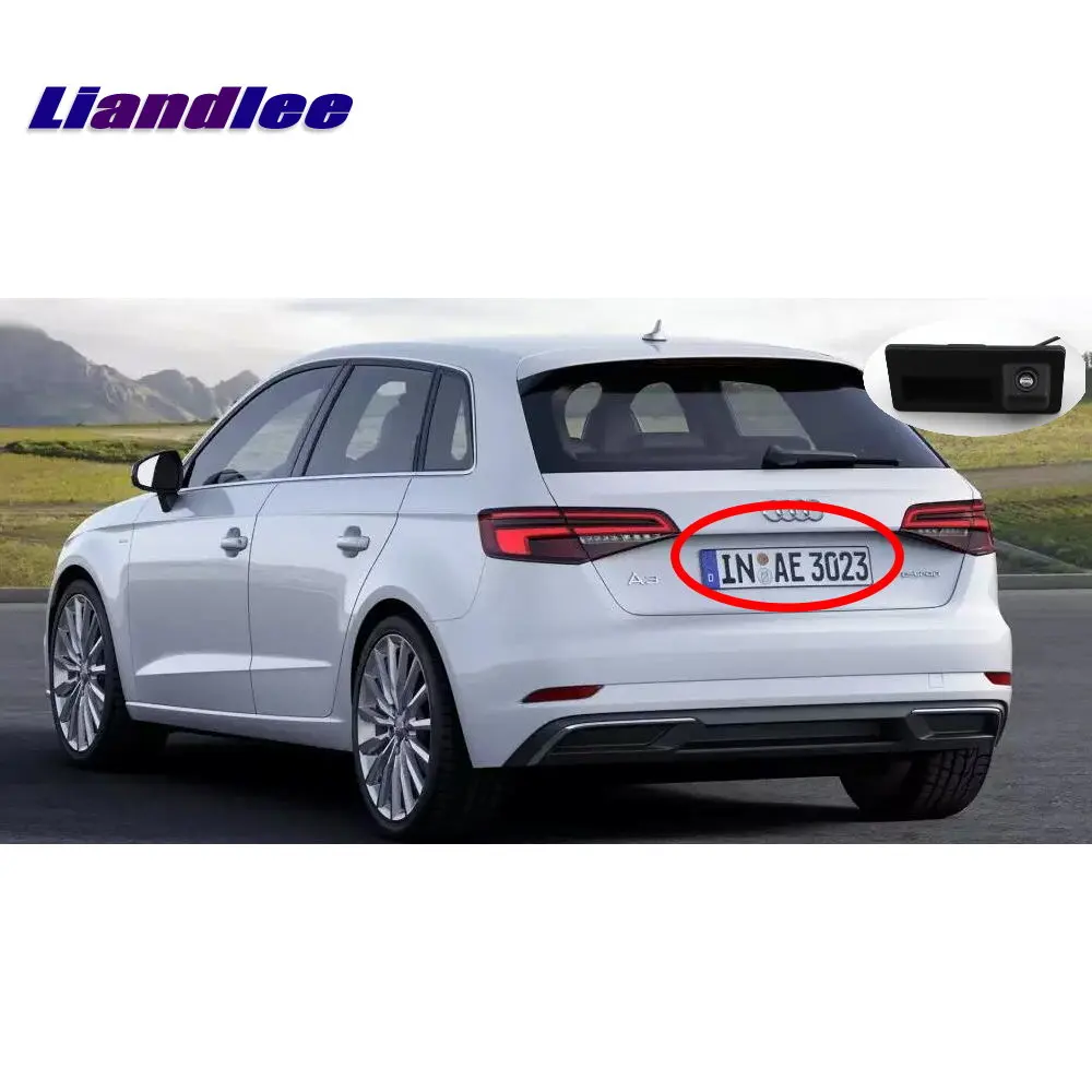 Liandlee для хэтчбека Audi A3 2012 2016 Автомобильная камера заднего вида резервная
