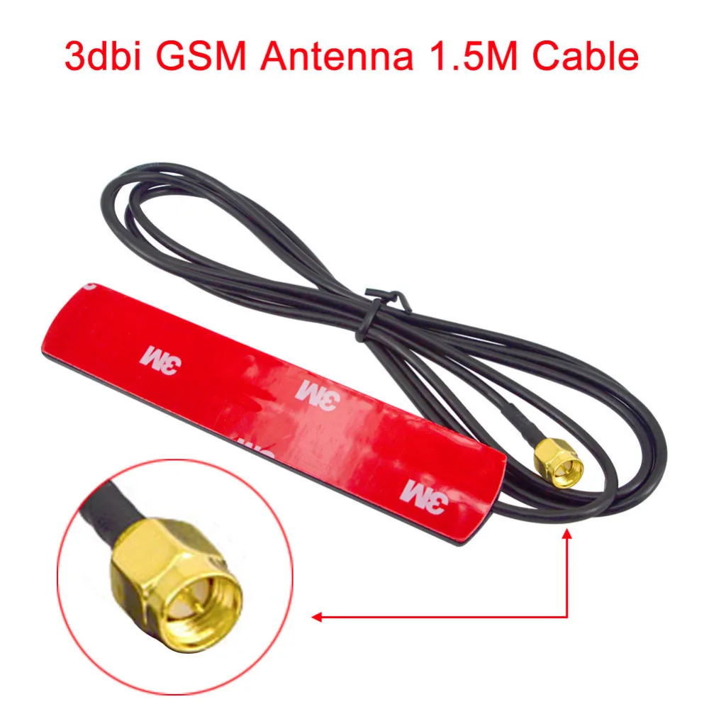 2dbi-3dbi GSM антенна 824-960 МГц 1710-1990 МГц SMA штекер разъем gsm антенна 1,5 м кабель