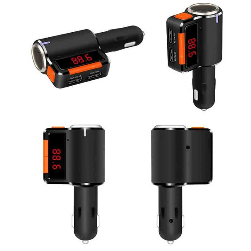 Мини-светодиод машины-зарядное устройство 3.1A двойной USB Автомобильное зарядное