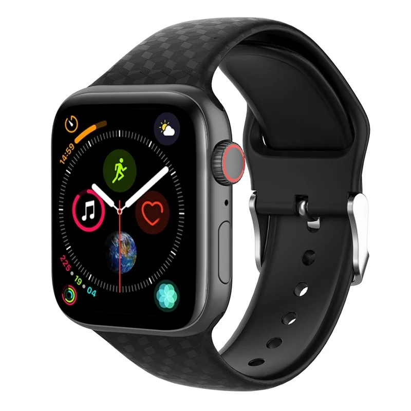 Ремешок силиконовый для Apple Watch Band 42 мм/38 мм спортивный браслет Iwatch 4 3 2 1 аксессуары