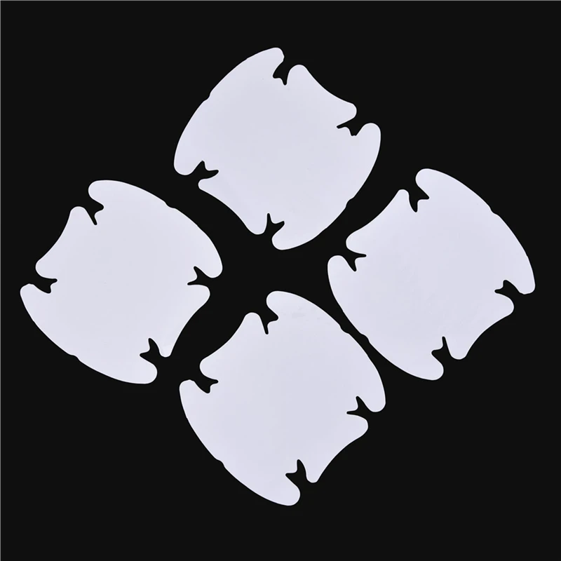 4 шт./лот Защитная пленка для ручки автомобиля внешняя прозрачная наклейка