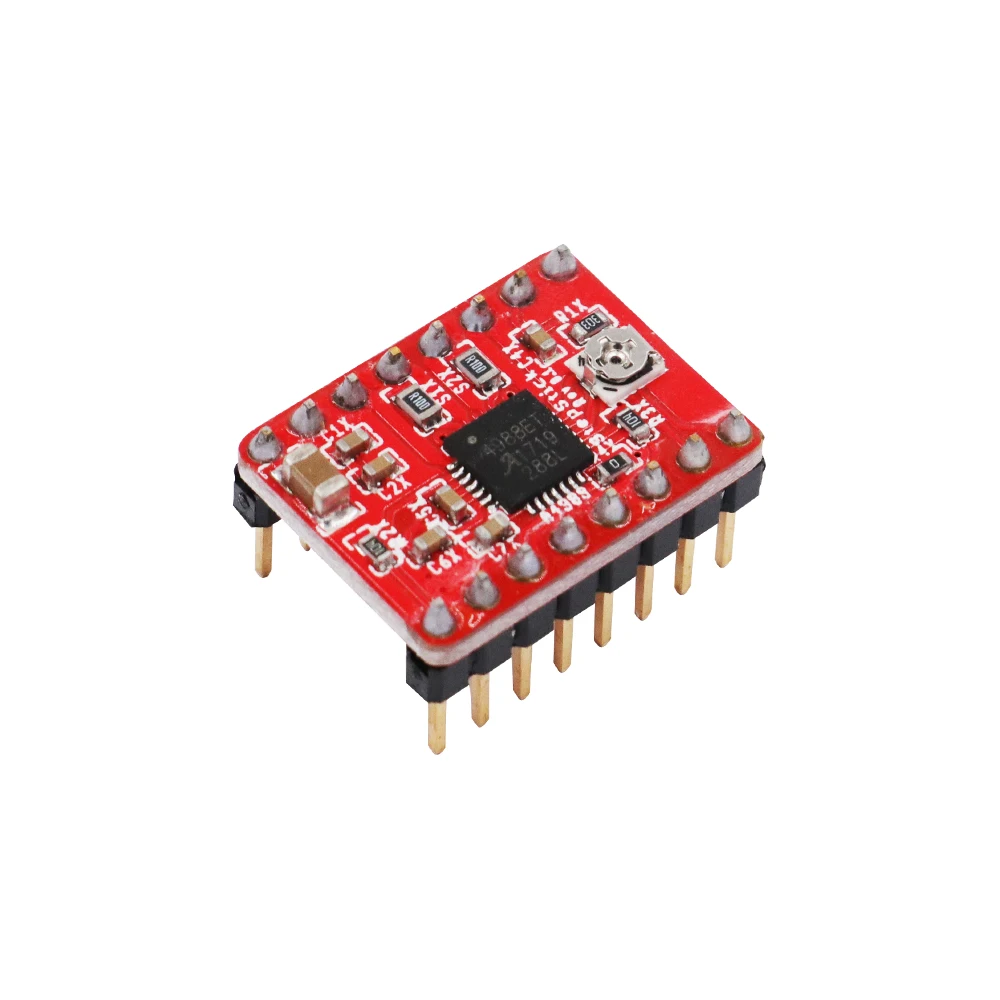 Запчасти для 3D принтера Stepstick A4988 DRV8825 шаговый двигатель модуль драйвера с