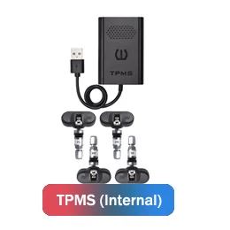 TPMS(Internal) Практичные аксессуары с камерой заднего вида+ USB DVR камера+ CARPLAY+ OBD2+ DAB приемник+ TPMS+ инструменты для любой android навигации - Цвет: TPMS(Internal)