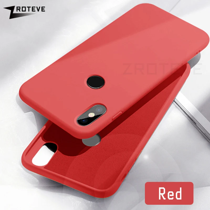 Красный Mi x 2 s 3 Чехол ZROTEVE жидкий силиконовый чехол для Xiaomi mi x 3 2 2 s Чехол Xio mi x2 s тонкий мягкий чехол для Xiaomi mi x 3 чехол s - Цвет: Красный