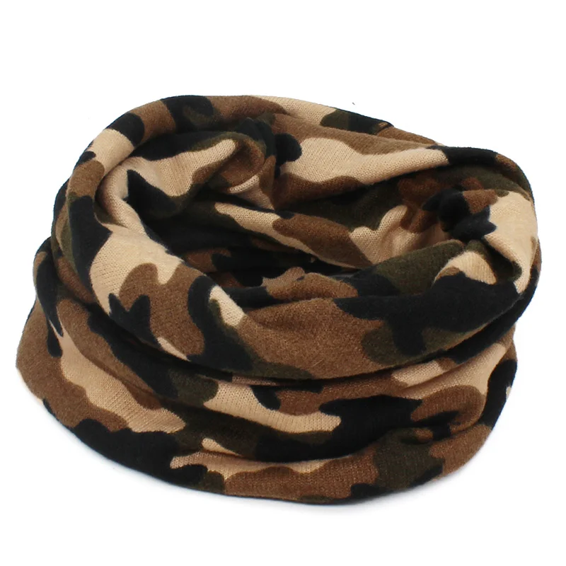 LOVINGSHA осень зима тонкий многофункциональный для женщин Skullies шапочки Камуфляжный дизайн шапки для мужчин Мода Feminino шарф HT110