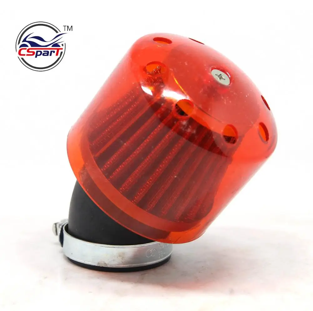 48MM Red 35 мм 42 мм 48 мм воздушный фильтр Мини Мото Грязь велосипед ямы квадроцикл ATV багги карманные части - Цвет: 48MM Red