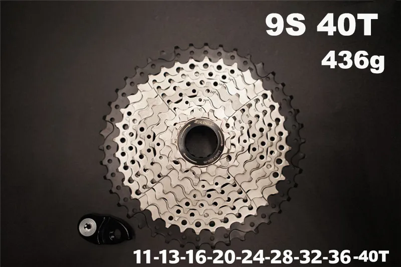 Zracing 104BCD 32 T/34 T/36 T/38 T цепь+ 9 S Freewheel 40T 42T группа набор, 9 скоростей большие кассеты комплект для Eagle SRAM