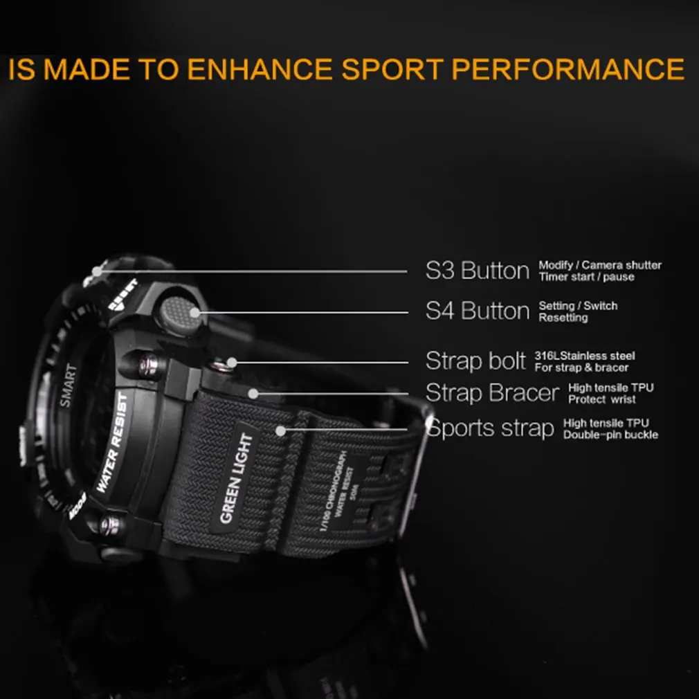 EX16 Смарт часы Bluetooth уведомления Дистанционное Управление Шагомер Спорт IP67