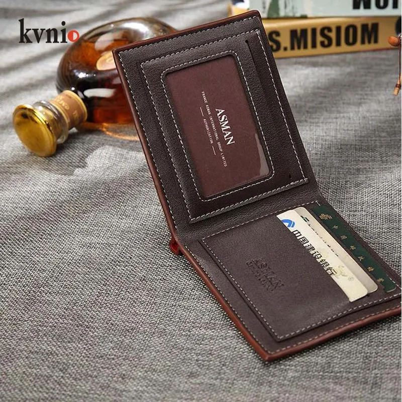 2018 высокое качество мужской мини кошелек кофе черный тонкий модный крокодиловый