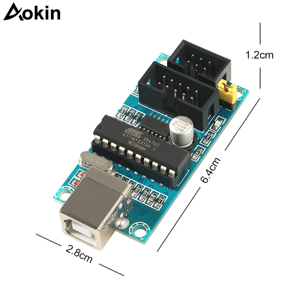 Кабель для программирования USBTiny USBtinyISP AVR ISP программатор загрузчик Meag2560 uno r3 6pin