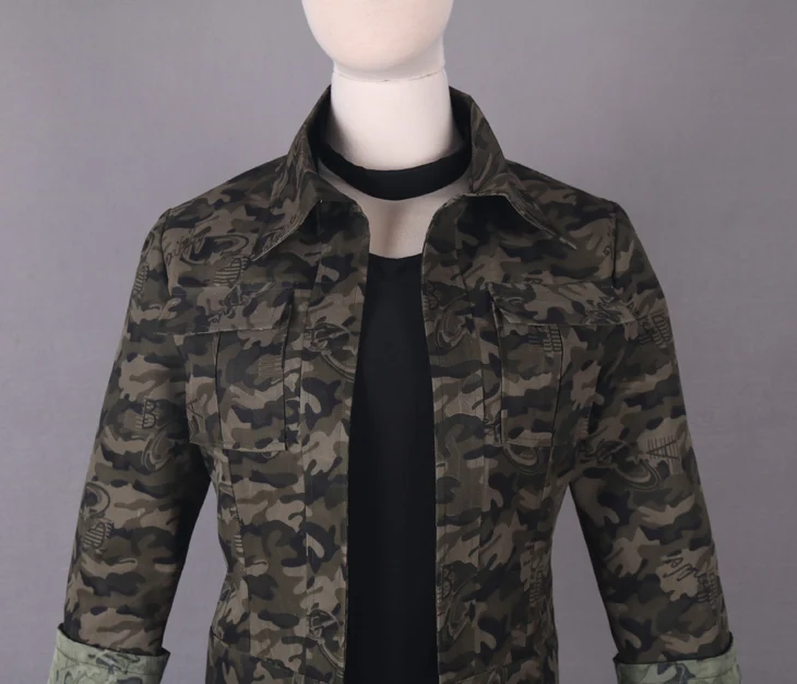

GanGsta Sir Gina Paulklee Twilight Camouflage Cosplay Costume