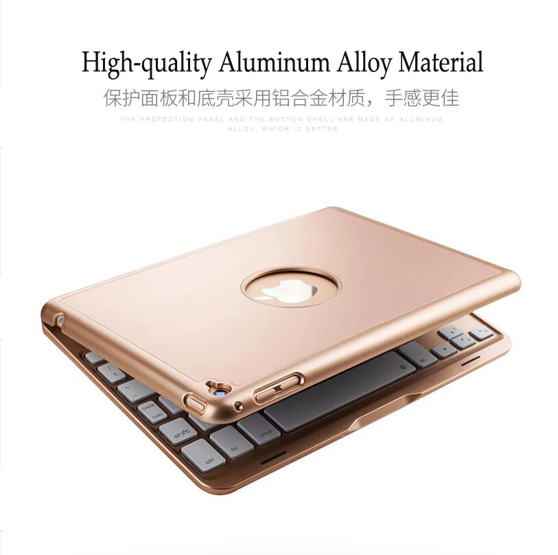 Клавиатура для iPad Pro 9 7 A1673 красочная подсветка беспроводное покрытие клавиатуры