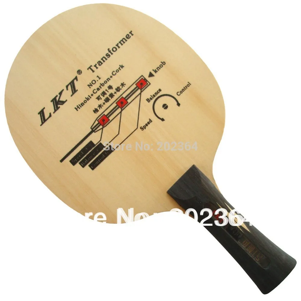 LKT трансформатор № 1 Hinoki + карбоновый пробковый Shakehand лезвие для настольного