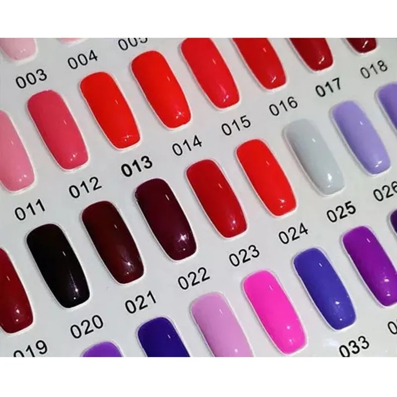 5pcs/Lot Natural Color Nail Tips Flat Back For Polish Gel Display Chart Book Art Salon Accessory |