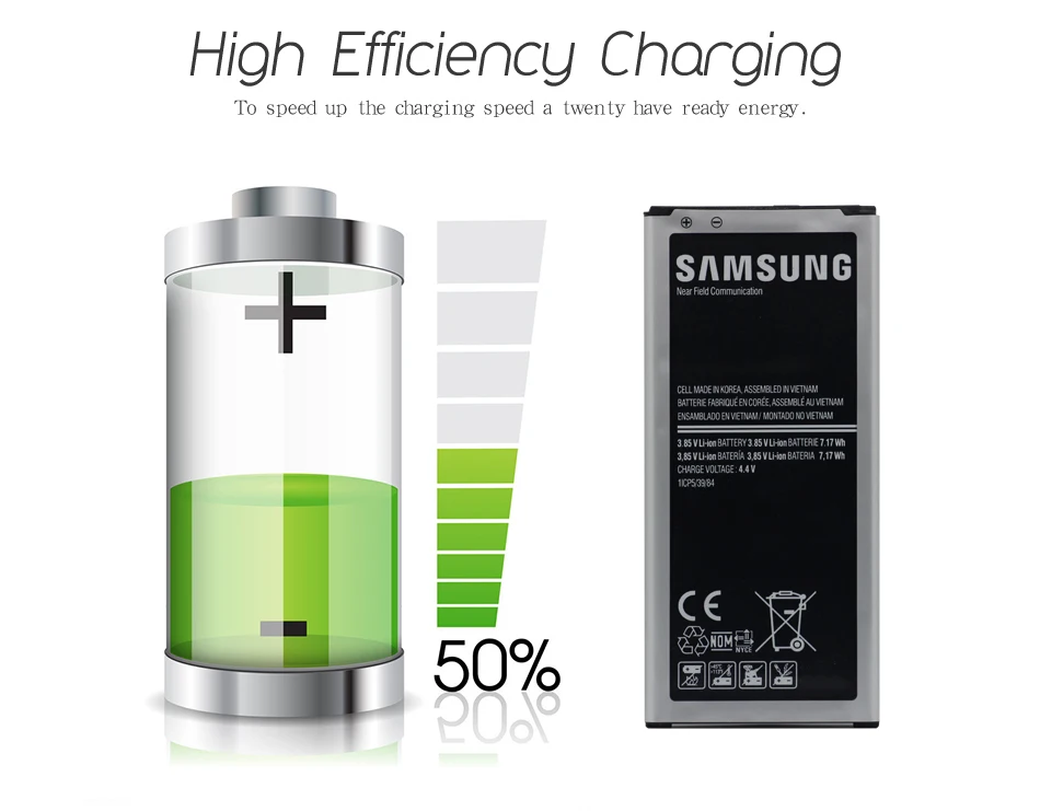 Оригинальная батарея samsung EB-BG850BBE 1860 ма-ч для samsung Galaxy Alpha G850 G850F G850A G850W G850S G850K G850L G8508S G8509V