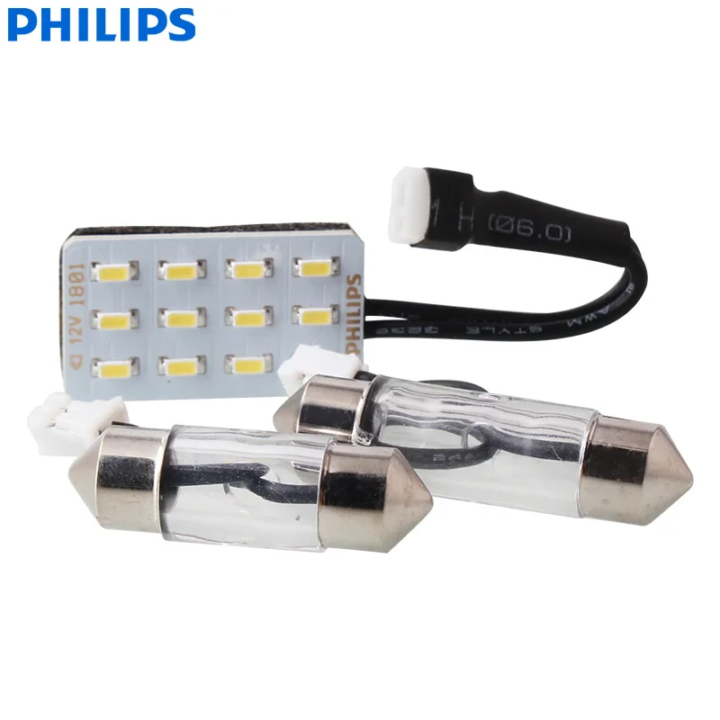 Philips Ultinon светодиодный MULTIREADER 12V 12957ULWX1 6000K холодный белый Светодиодный мульти розетки интерьер светильник лампы для чтения(однометный