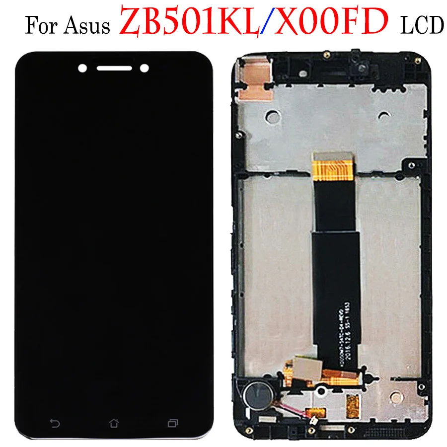 

Original For Asus Zenfone Live ZB501KL LCD X00FD A007 Display Touch Screen Digitizer Assembly With Frame For Asus ZB501KL LCD