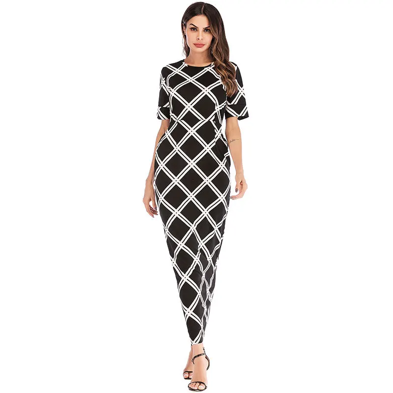 2019 Для женщин Сексуальная плед для ночного клуба вечерние платья с круглым