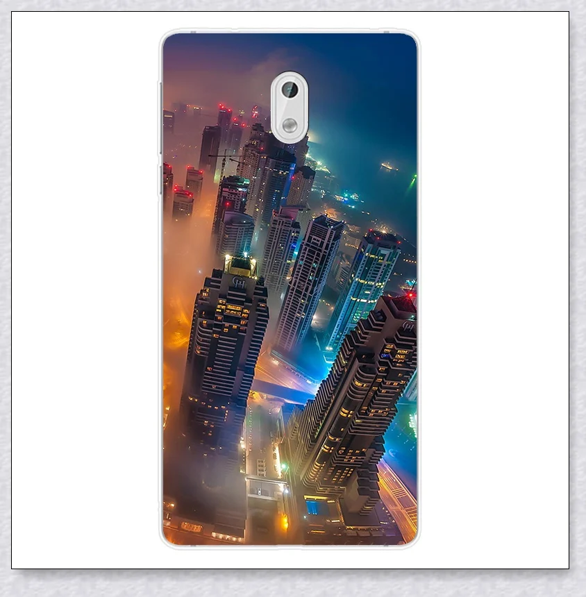 twin tower hotel Чехол для телефона для Nokia для детей возрастом 2, 3, 5, 6, силиконовый чехол с крышкой, цветной чехол с крышкой для Nokia 5 6 3 2 Nokia5 Nokia6 Nokia2 Nokia3 fundas Coque - Цвет: twin tower hotel