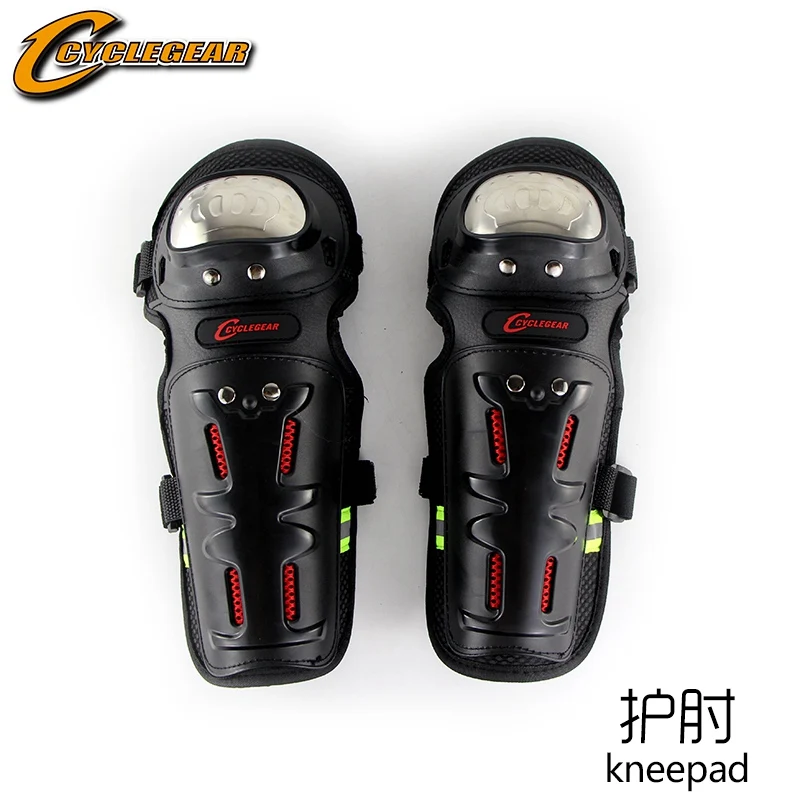Cyclegear защита колена из нержавеющей стали для мотоцикла защитное снаряжение езды
