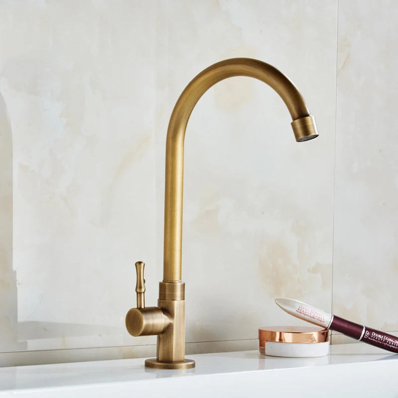 Смеситель для раковины антикварный смеситель ванной комнаты кран холодной