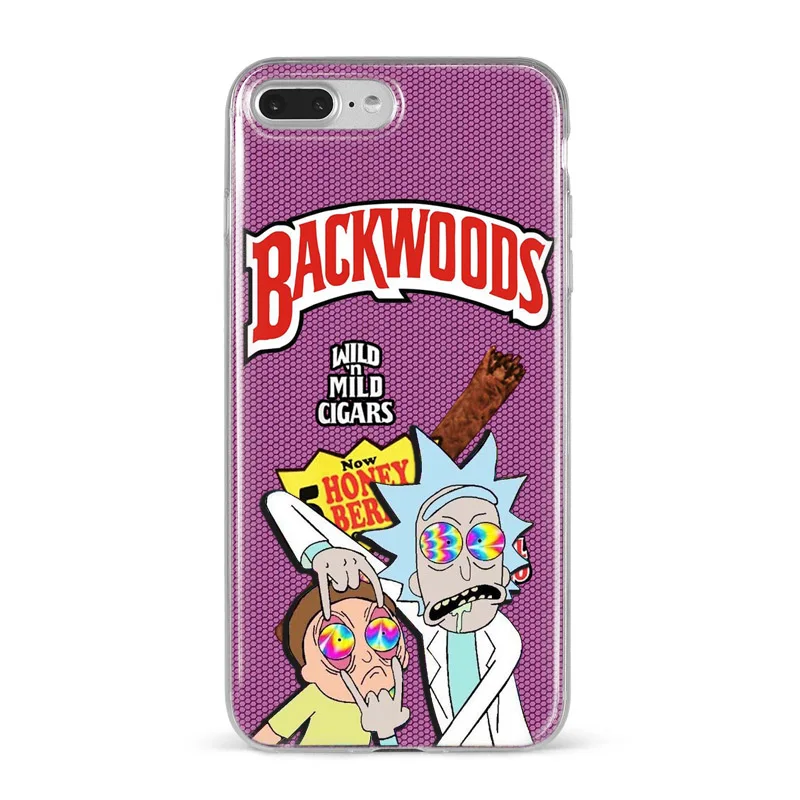 TPU Rick e marty Simpson sertao macio caso de telefone силиконовый чехол для iphone 11 11Pro 11ProMax XS XR Max 6 7 8 Plus 5 6 X Habitacao - Цвет: TPU