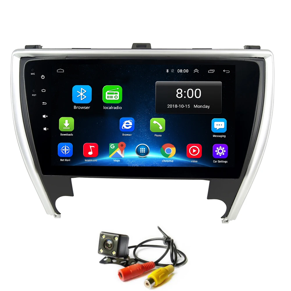 Android 8 1 автомобильное радио GPS Navi для Toyota Camry 2017 стерео головное устройство