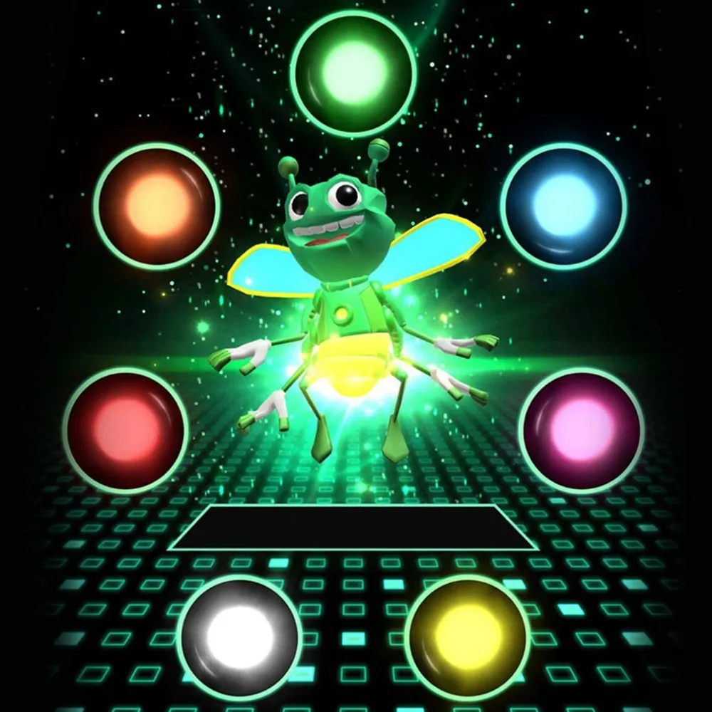 Креативный 3D проектор Honeybee пальчиковые Волшебные лампы игрушка Зажигалка Bugz