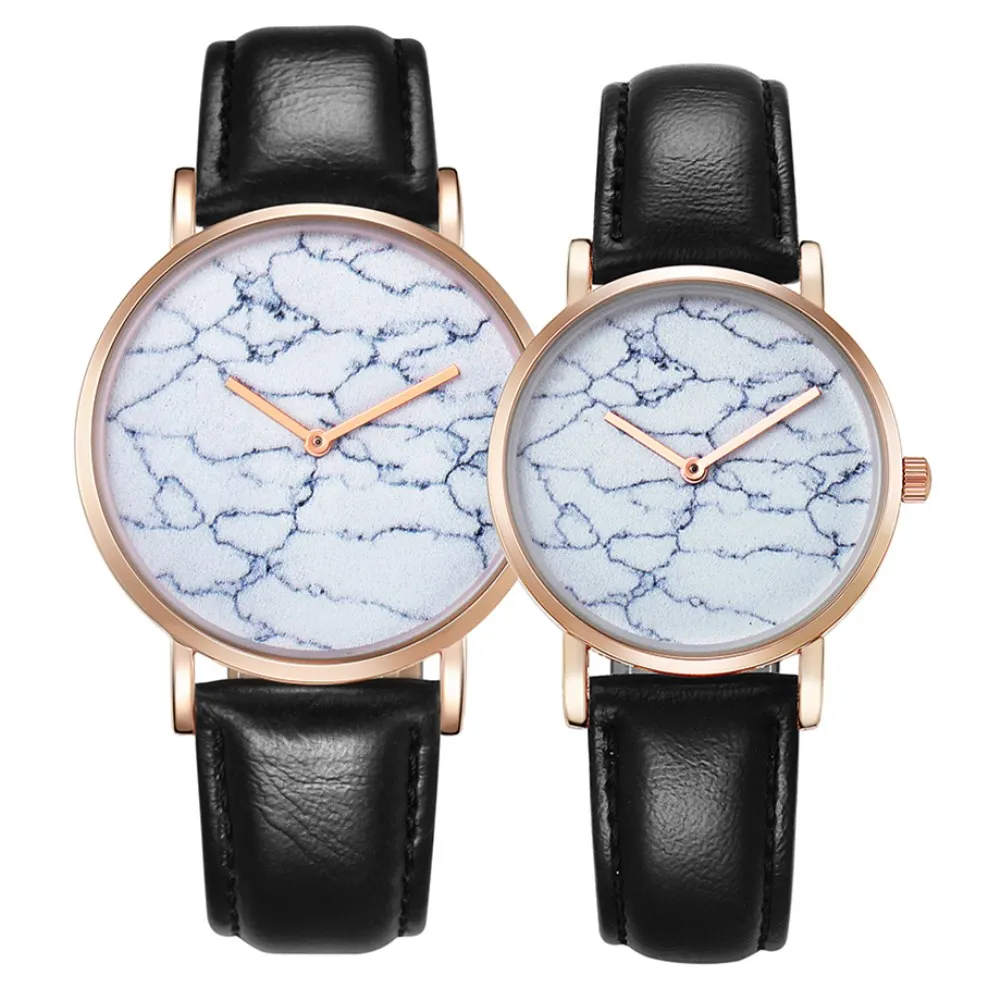 Часы CAGARNY Lover для мужчин и женщин подарки ручные часы модные кварцевые с кожаным