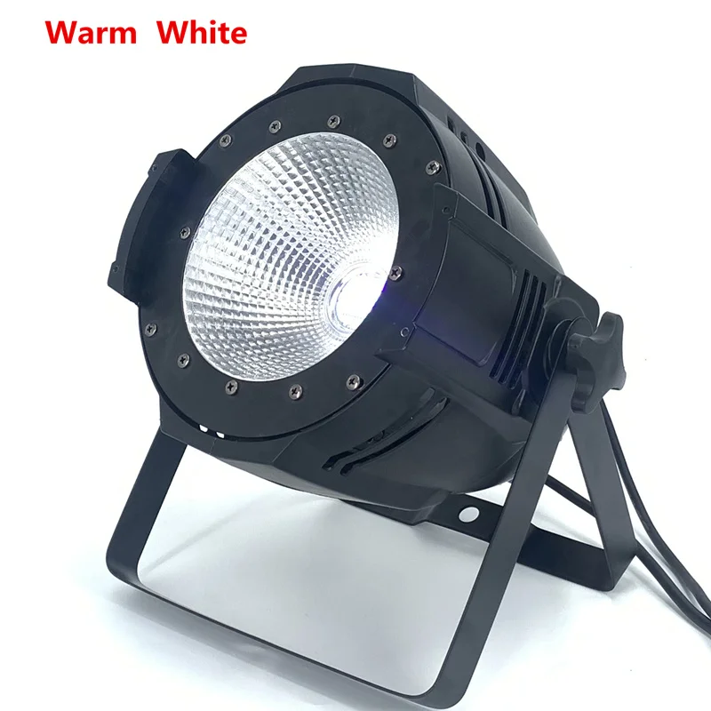 Warm White Светодиодный par 200 Вт COB RGBWA UV 5в1/RGBW 4в1/RGB 3в1/теплый белый холодный белый UV светодиодный Par Par64 Светодиодный точечный светильник dj светильник - Цвет: Warm White