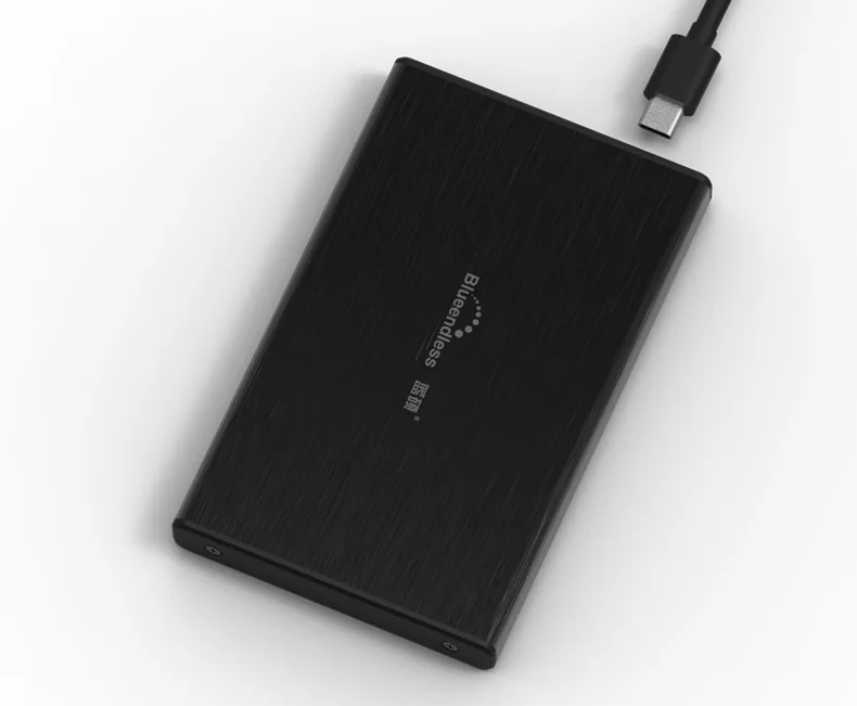 Корпус Hd Externo Sata к usb type C 3,1 HDD коробка HDD 2,5 внешний жесткий диск корпус алюминиевый Hdd коробка/Caddy мм для 9,5 мм 1 ТБ жесткий диск