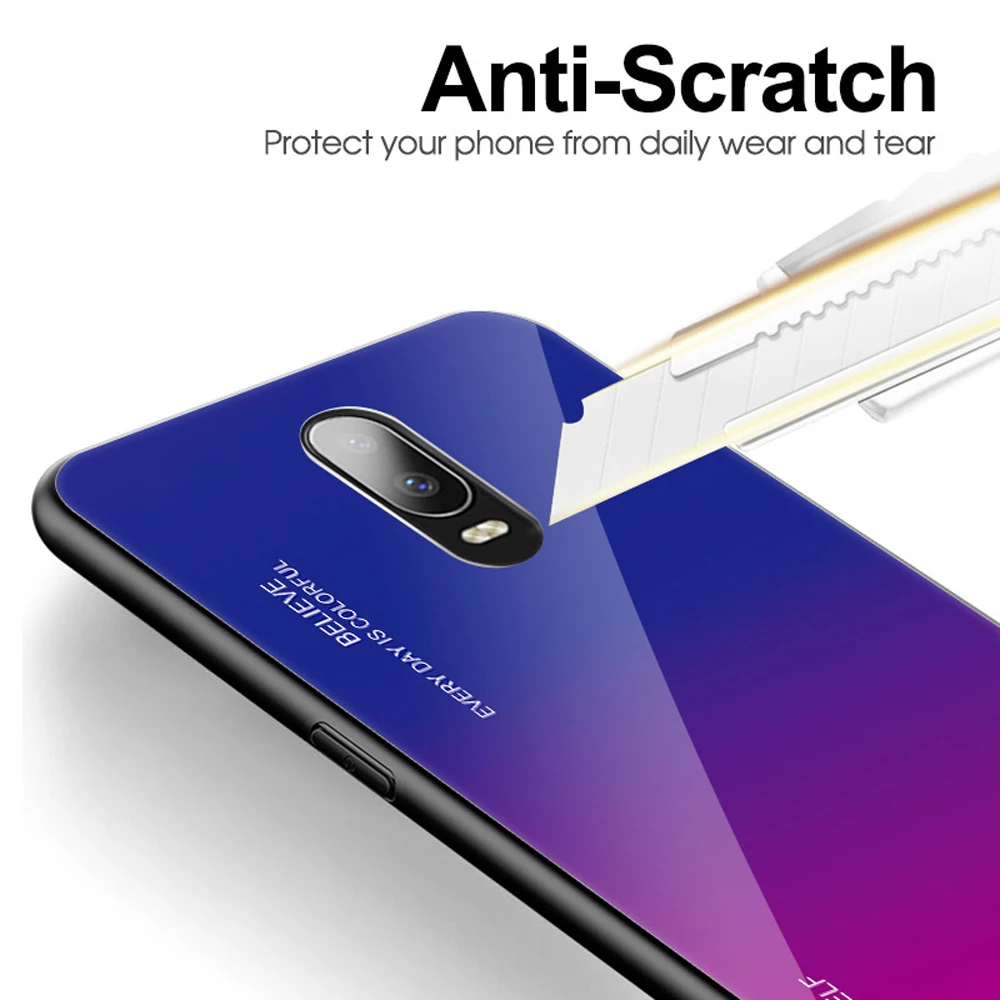 Super Gorgeous Glass Phone Case for OPPO RX17 Neo R17 Pro Colorful Cover F11 Reno 10X Zoom Find X | Мобильные телефоны и