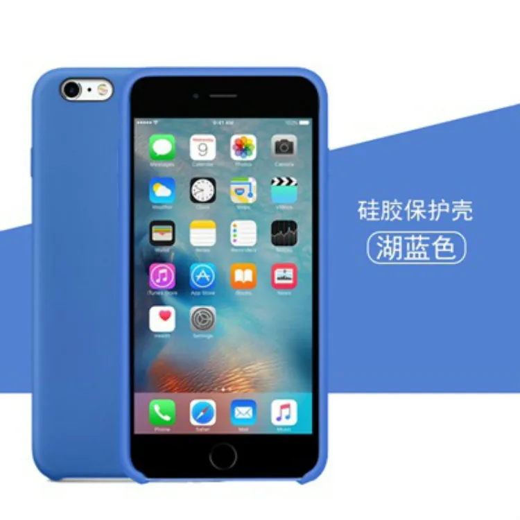 Жидкий силиконовый чехол для телефона для iphoneX чехол одноцветные матовые однотонные крышка чехол для iphone7 7plus 6 6s, 8, 8 plus, XS MAX