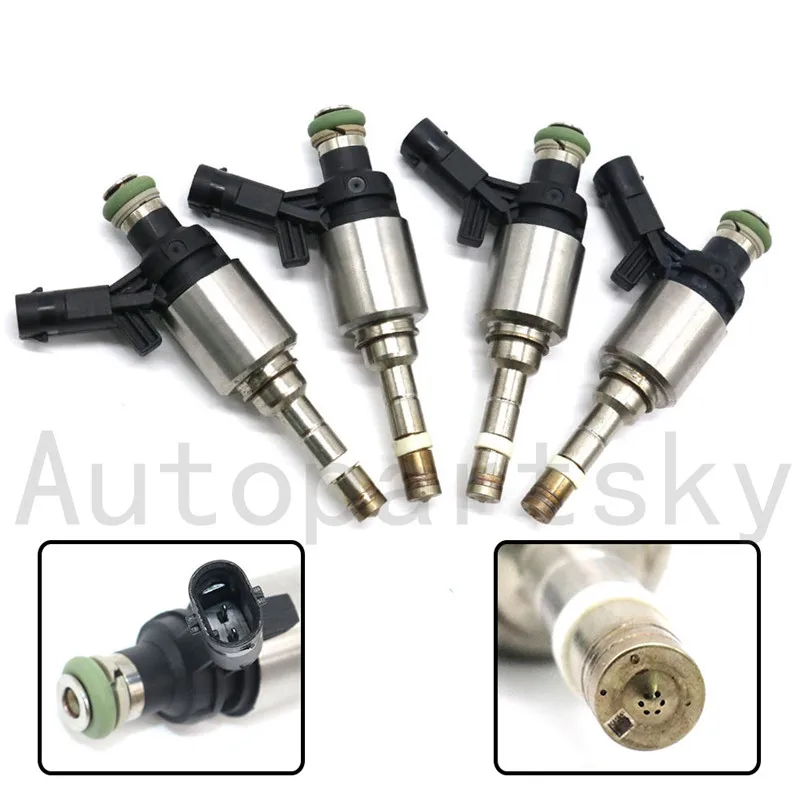 

New 4PCS Fuel Injectors 06H906036G 0261500076 06H-906-036-G For Audi A3 A4 A5 A6 Q3 Q5 TT For Volkswagen T5 2.0T L4