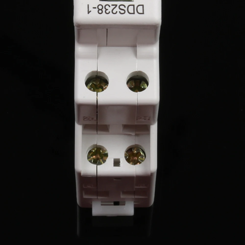 DDS238-1 lcd 5(32) A 230VAC 50Hz одна фаза полюс din-рейку киловатт-час кВт-ч счетчик энергии абсолютно измеритель мощности
