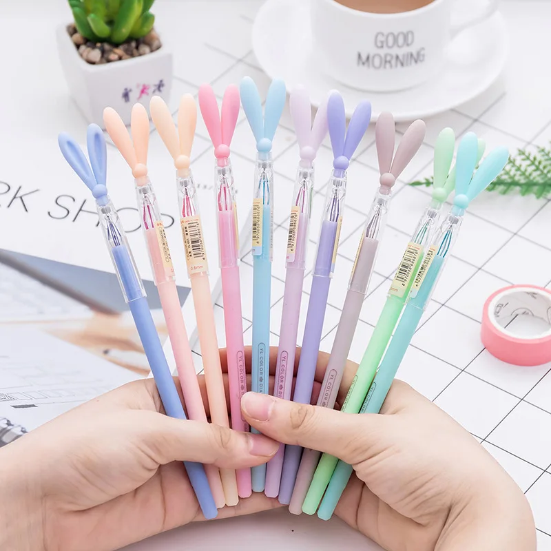 12 шт./компл. корейские кавайные канцелярские кроличьи ушки стильная