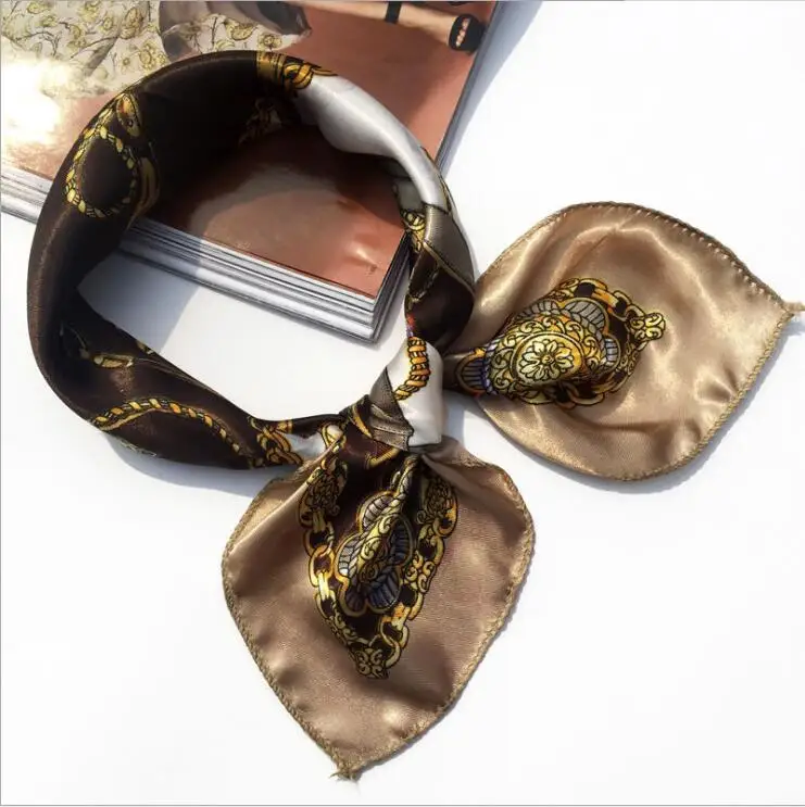 Модный женский элегантный квадратный шарф в Корейском стиле 39 стилей офисный