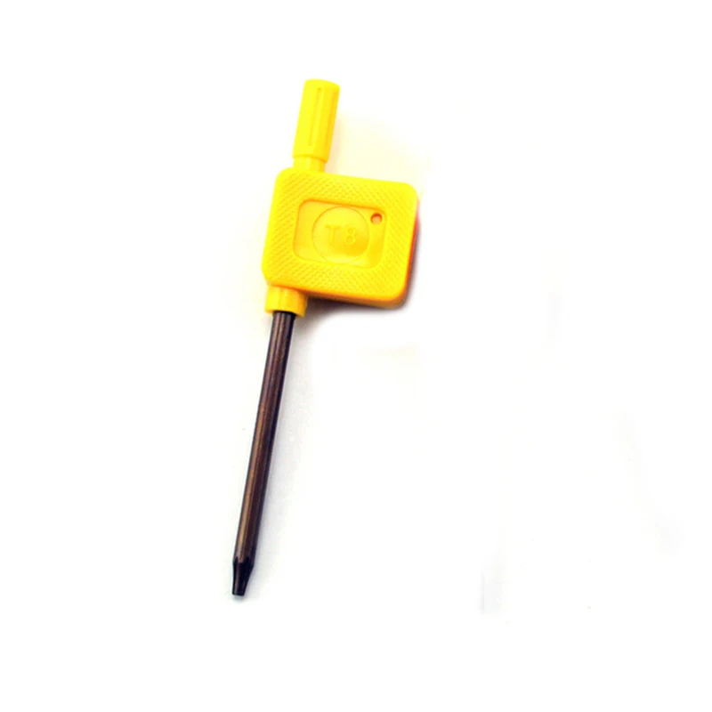 1piece T8Screwdriver 2 пары шурупов из нержавеющей стали для самостоятельного изготовления ножей винты с ручкой T8 винты для фиксации ногтей - Цвет: 1piece T8Screwdriver
