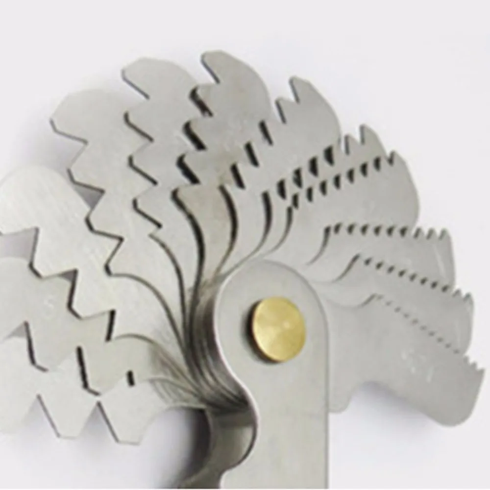 Teeth Metric Tooth Gauge Thread Model Rib Pattern 60 Degree Braces | Инструменты