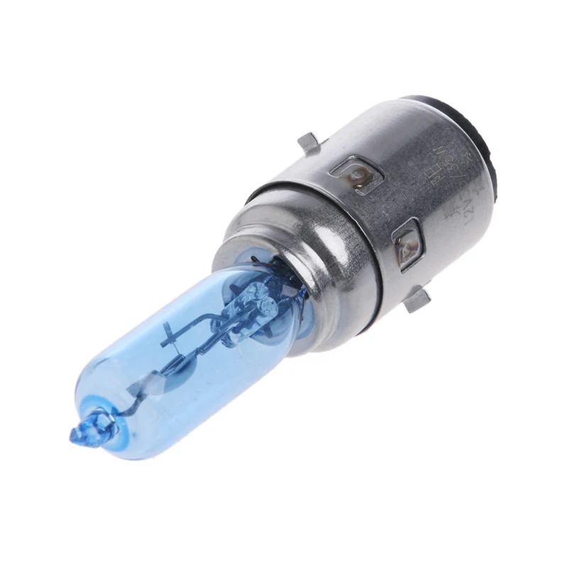 

Motorcycle DC 12V 35W BA20D Headlight Halogen Bulb Xenon White Light