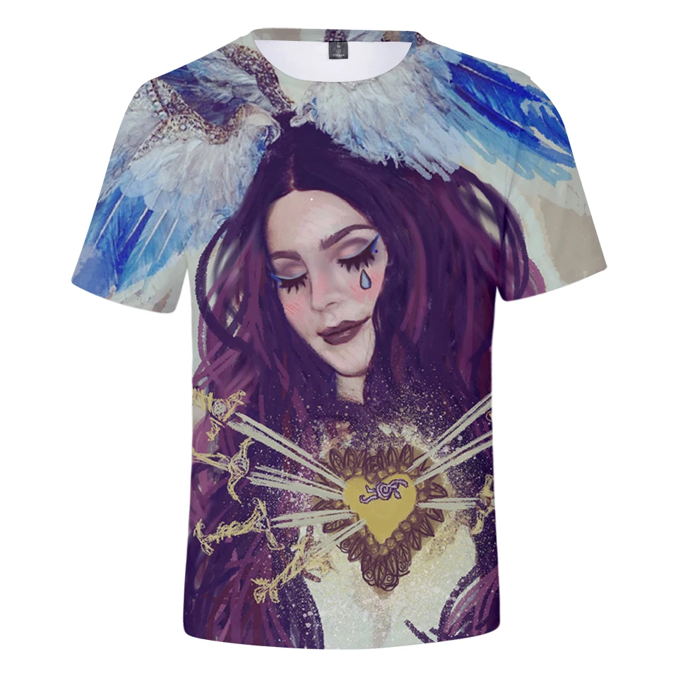 Футболка Мужская/женская с 3D принтом коротким рукавом|Футболки| |