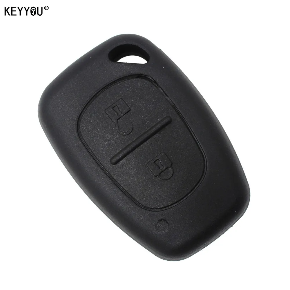 Чехол для дистанционного ключа KEYYOU, 2 кнопки для Renault Opel Vauxhall, для Nissan Vivaro, Primastar