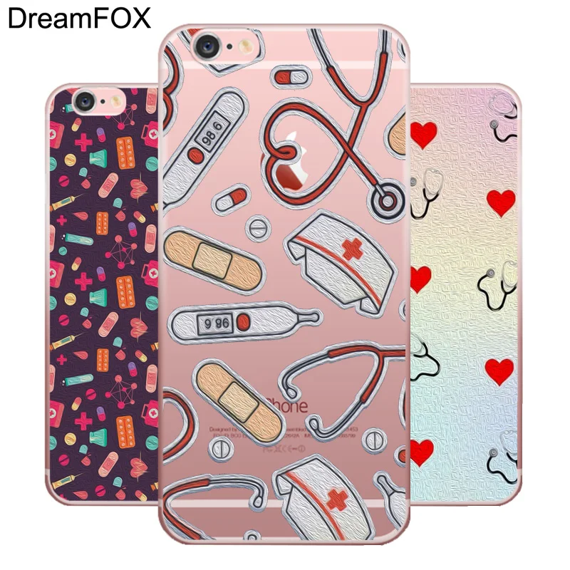 DREAMFOX M271 медицинская медицина Мягкий ТПУ силиконовый чехол для Apple iPhone 11 Pro X XR XS Max 8