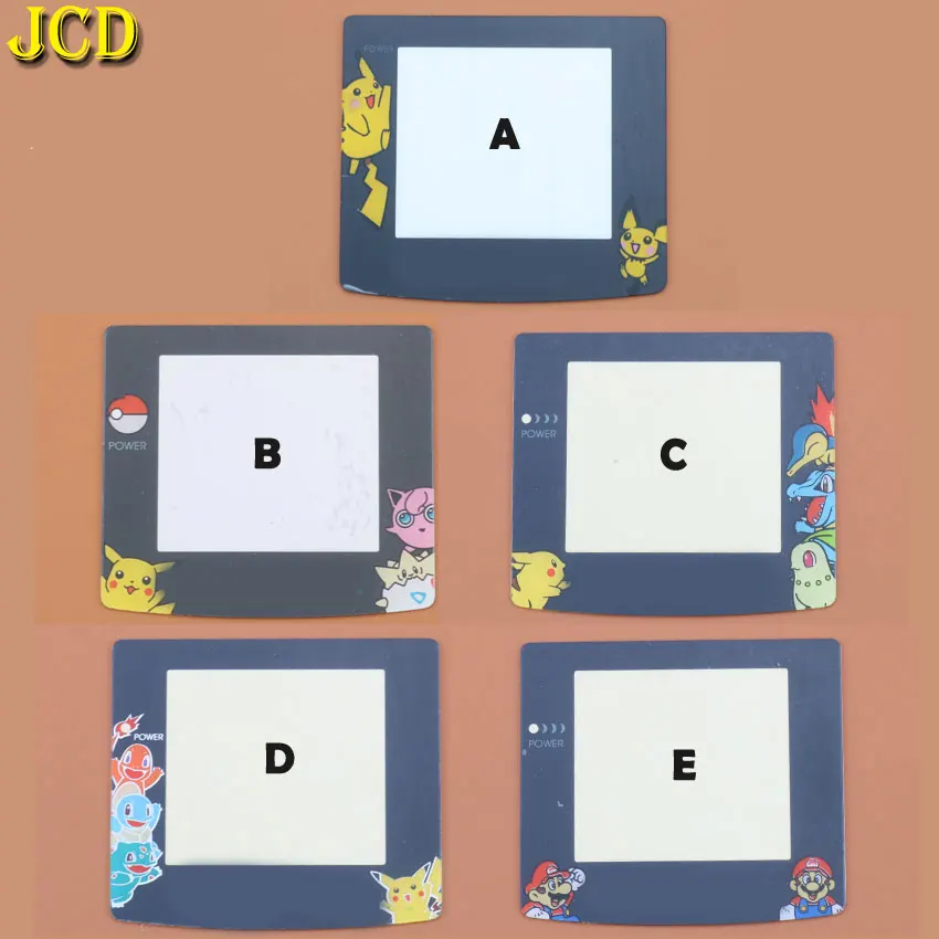 JCD 1 шт. пластиковые линзы для цветного экрана Nintendo GameBoy Защитная линза GBC|Запасные