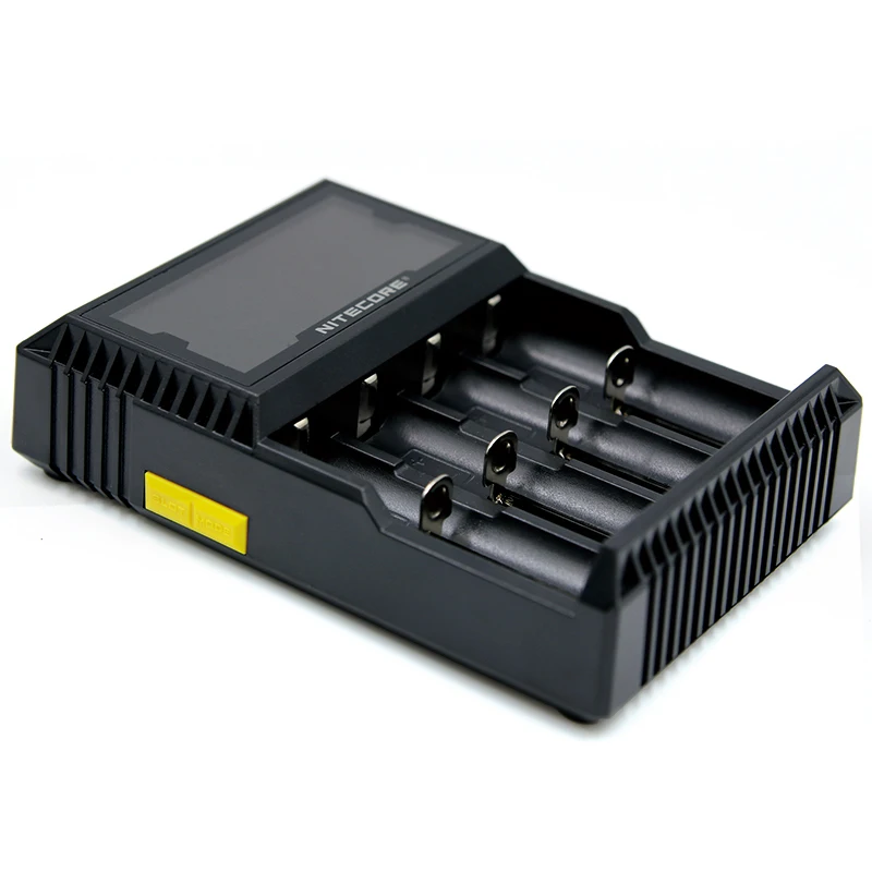 100% оригинальное Nitecore D4 зарядное устройство LCD интеллектуальное Li Ion 18650 14500 17670 18490