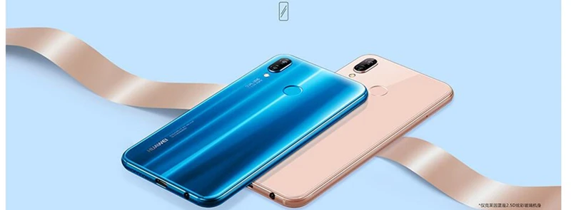 Huawei P20 Lite Nova 3e телефон 5,84 ''с глобальной ПЗУ Android 8,0 4G LTE Face ID фронтальная 24 МП Двойная Задняя камера смартфон 4 Гб 128 ГБ