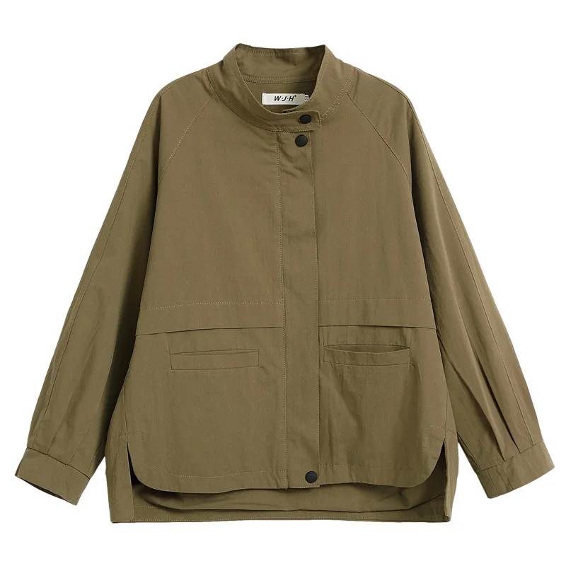 

plus size women jaqueta feminina autumn 2020 street style veste femme high quality fashion chamarras de mujer roupas ladies coat