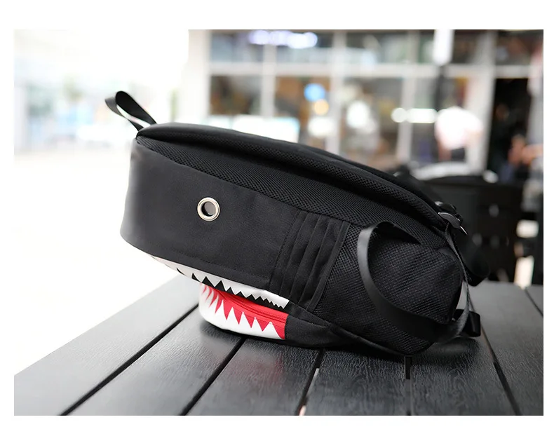 Luminous shark School Backpack boys SchoolBag Children Bags for Teenage student usb functional Backpacks Travel bag Bolsa | Багаж и сумки