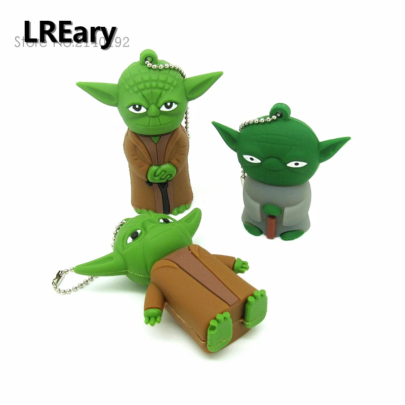 3 стиля Звездные войны hero джедая master Yoda флэш накопитель usb memory stick 8 16 32gb флеш